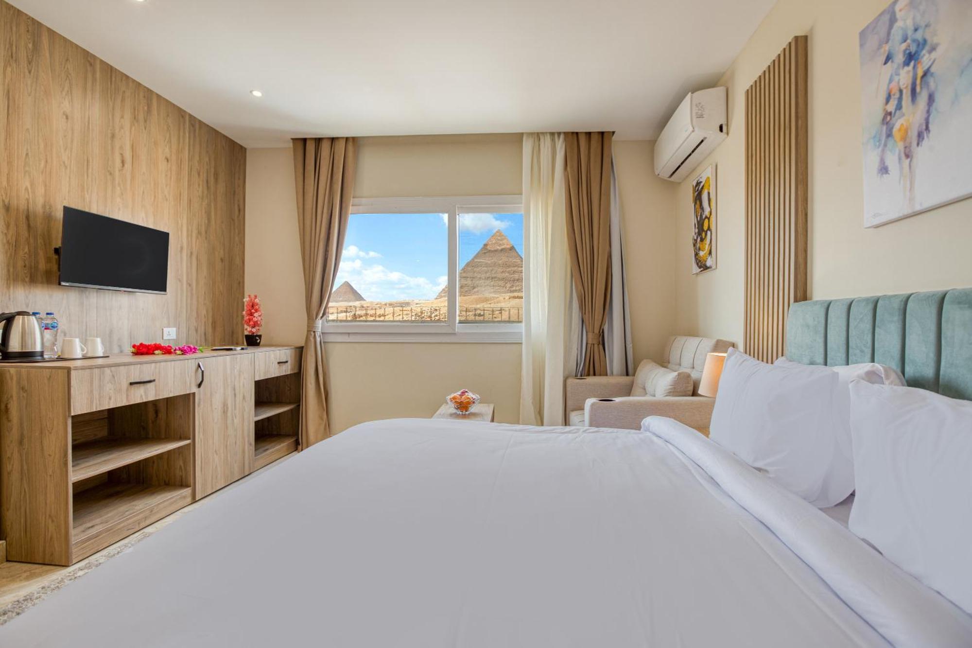 Soul Pyramids View Hotel Kafrat al Jabal ภายนอก รูปภาพ