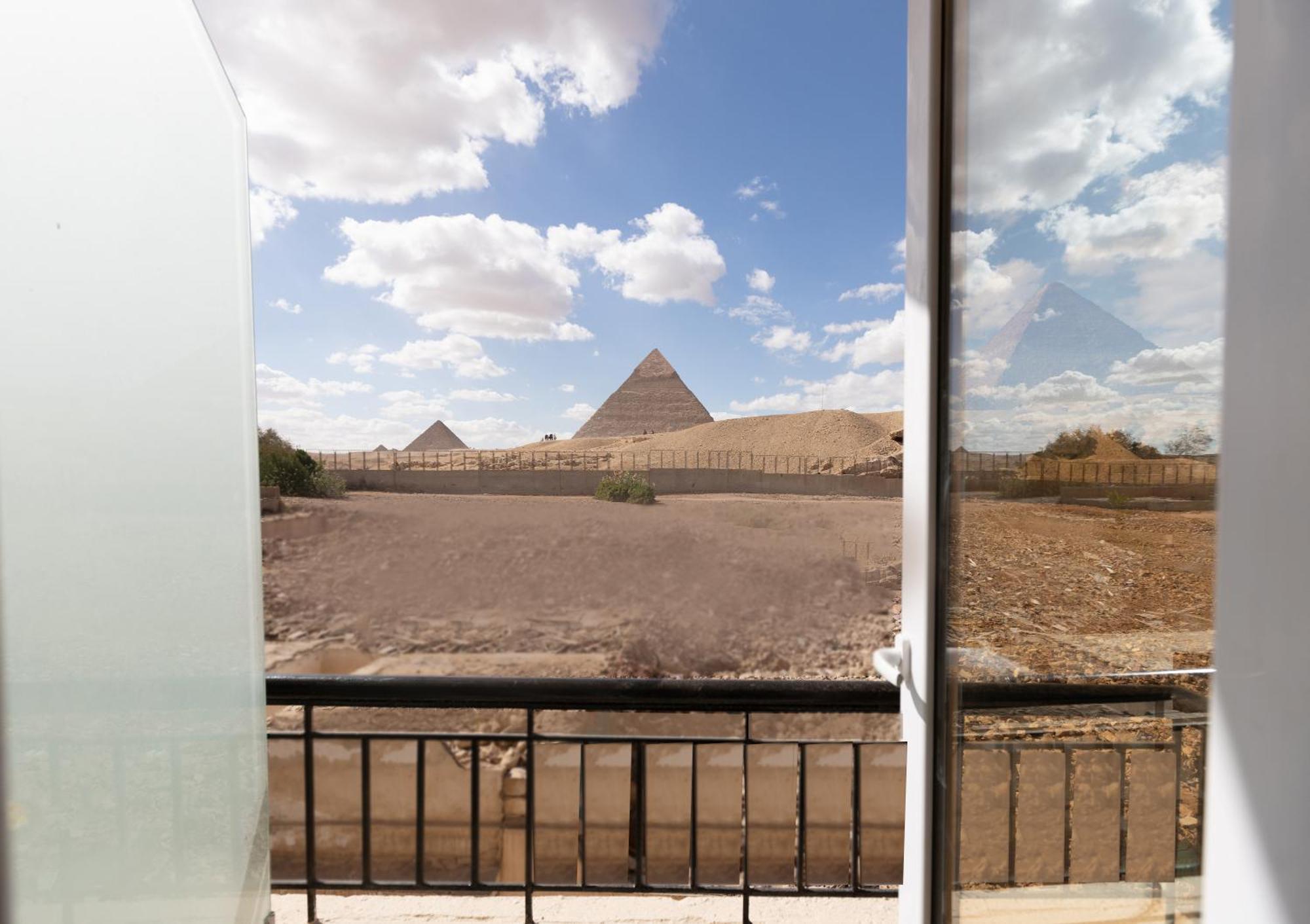 Soul Pyramids View Hotel Kafrat al Jabal ภายนอก รูปภาพ
