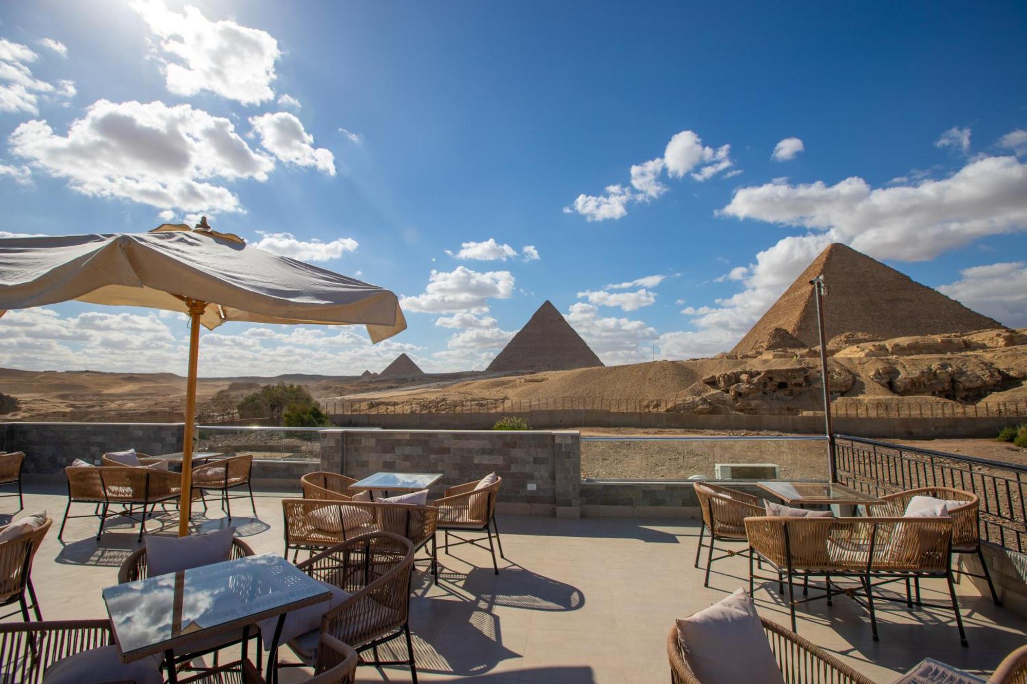Soul Pyramids View Hotel Kafrat al Jabal ภายนอก รูปภาพ