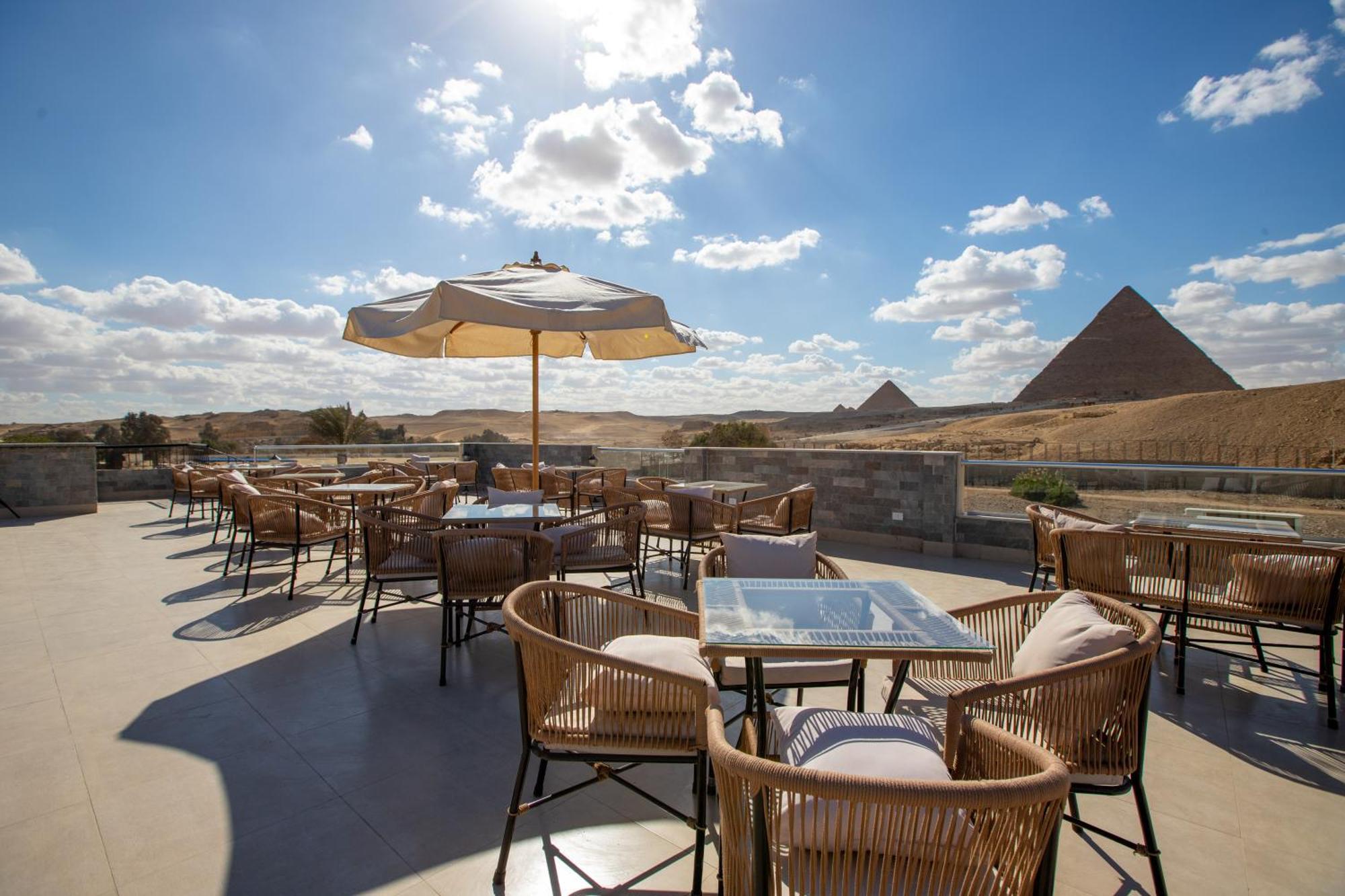 Soul Pyramids View Hotel Kafrat al Jabal ภายนอก รูปภาพ