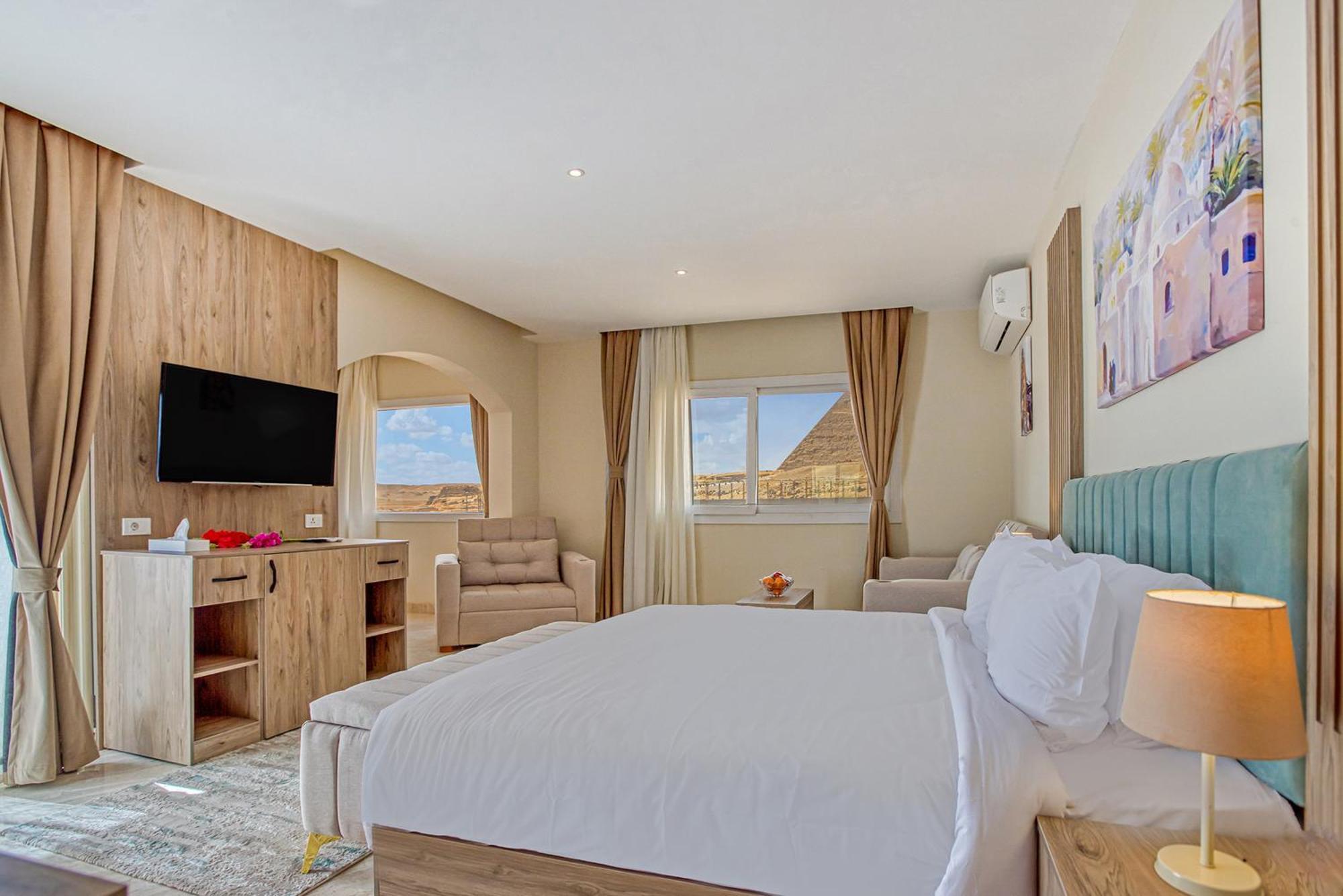 Soul Pyramids View Hotel Kafrat al Jabal ภายนอก รูปภาพ