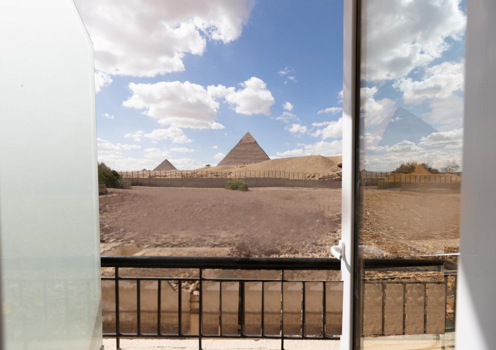 Soul Pyramids View Hotel Kafrat al Jabal ภายนอก รูปภาพ