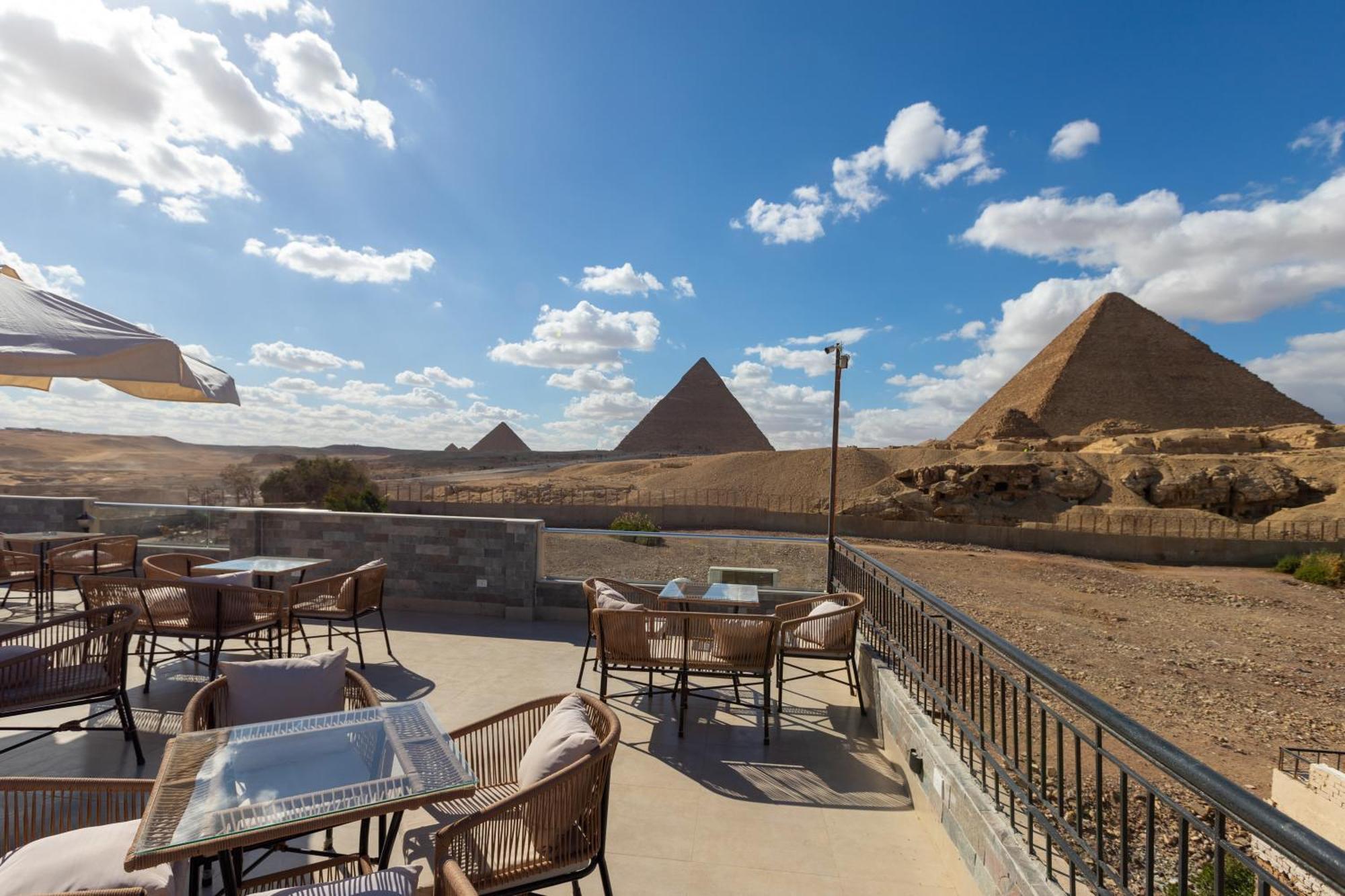 Soul Pyramids View Hotel Kafrat al Jabal ภายนอก รูปภาพ
