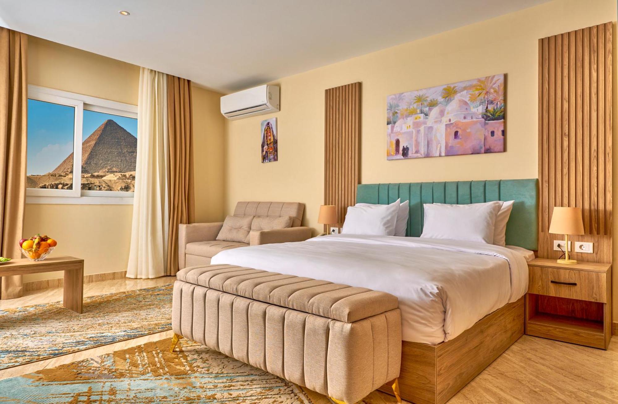 Soul Pyramids View Hotel Kafrat al Jabal ภายนอก รูปภาพ