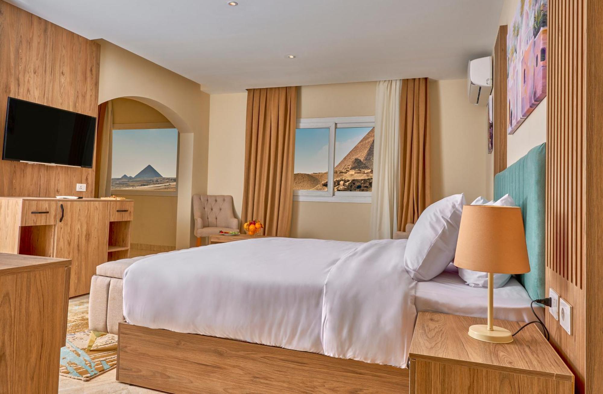 Soul Pyramids View Hotel Kafrat al Jabal ภายนอก รูปภาพ